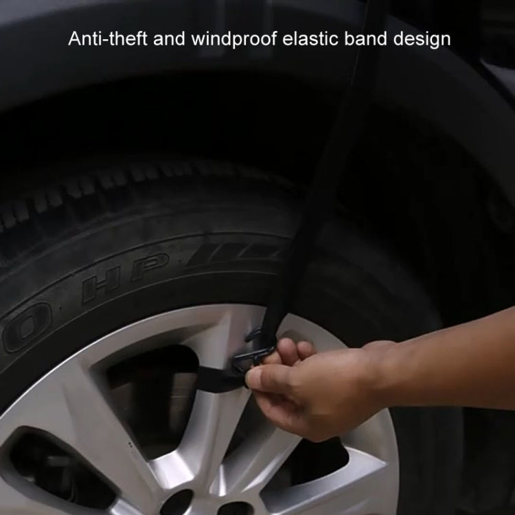 Car Front Windshield Cover Sun Shade Snow Shield Sunscreen Heat Insulation Frostproof Car Coat Half Cover, Style: Protect Wipers(Silver) - Window Foils & Solar Protection by PMC TechLife | Online Shopping South Africa | PMC TechLife | Buy Now Pay Later Mobicred