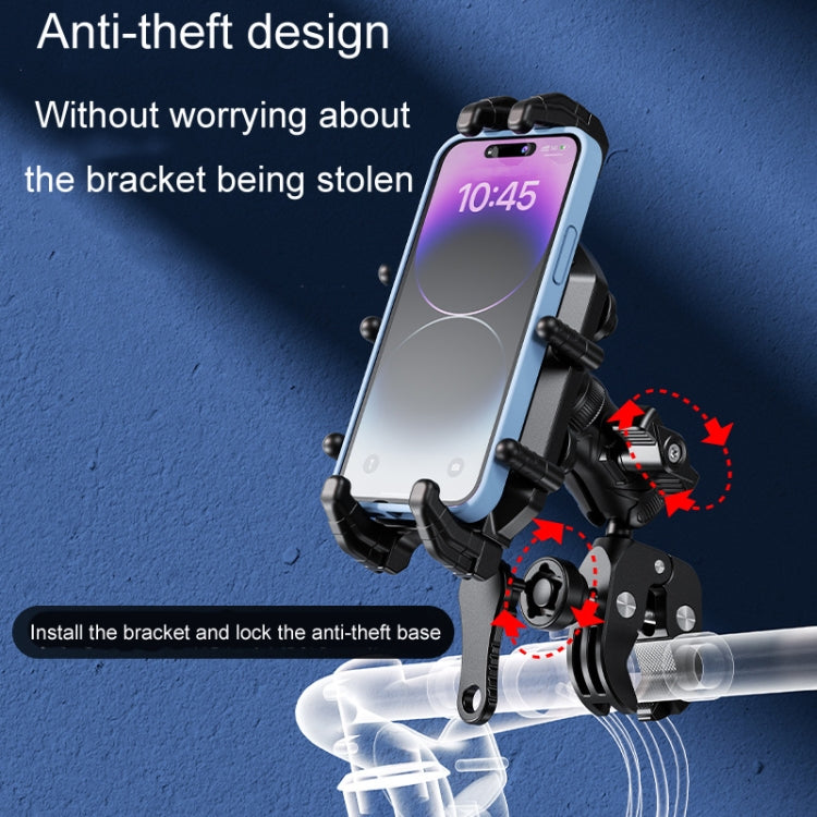 Kewig Motorcycle Octopus Holder Anti-Theft Motorcycle Cell Phone Mounts, Model: M26-C3 - Holder by Kewig | Online Shopping South Africa | PMC TechLife | Buy Now Pay Later Mobicred