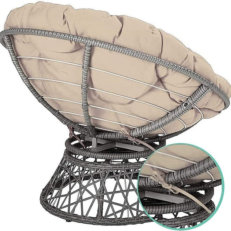 100x100cm Multifunctional Round Thickened Soft Hammock Cradle Cushion(Gray) - Cushions & Pillows by PMc TechLife | Online Shopping South Africa | PMc TechLife | Buy Now Pay Later Mobicred