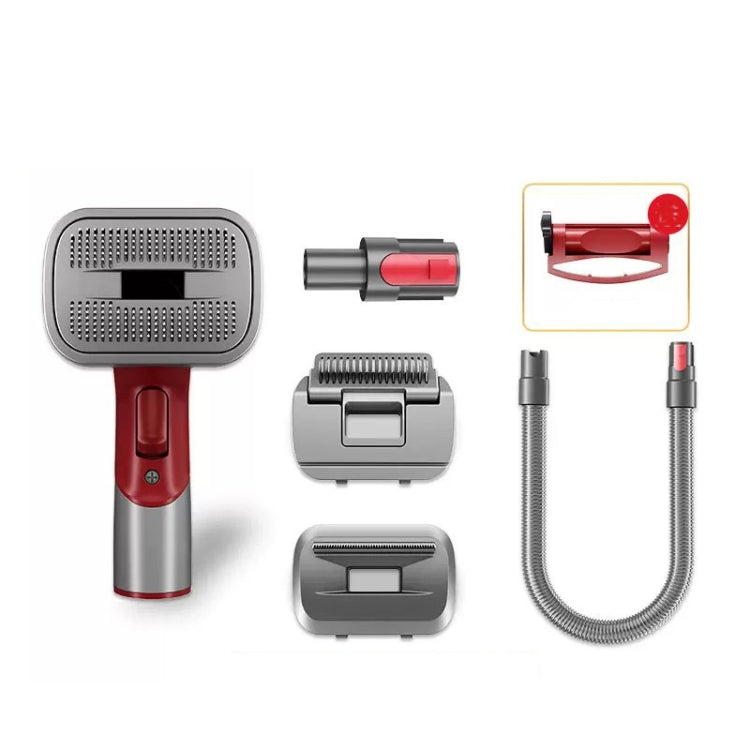 For Dyson V7 V8 V10 V11 V15 Pet 3 In 1 Grooming Suction Head Set With Hose - For Dyson Accessories by PMC TechLife | Online Shopping South Africa | PMC TechLife | Buy Now Pay Later Mobicred