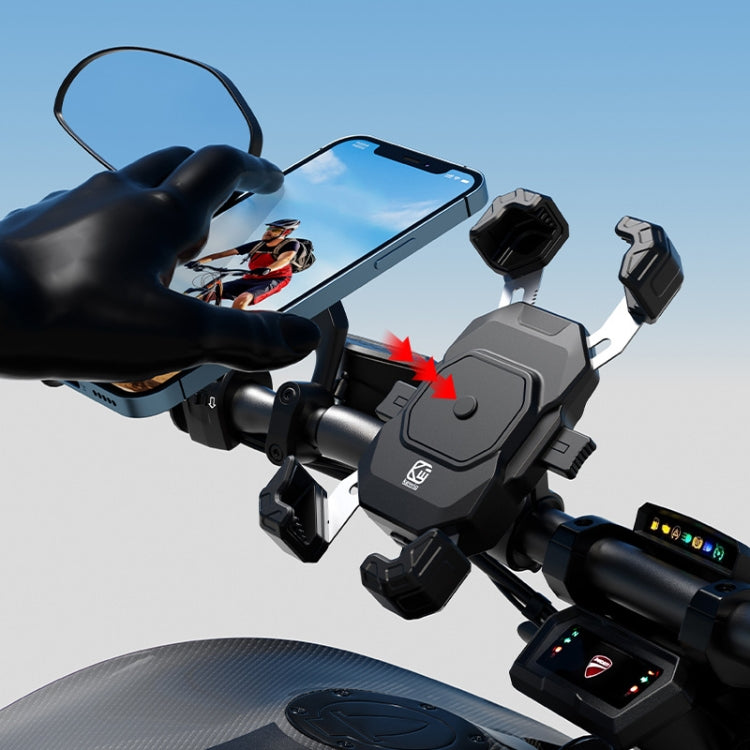 Kewig Motorcycle Navigation Phone Holder Outdoor Riding Charging Bracket, Model: M11-G2-A3 - free shipping - PMC TechLife - Order now!