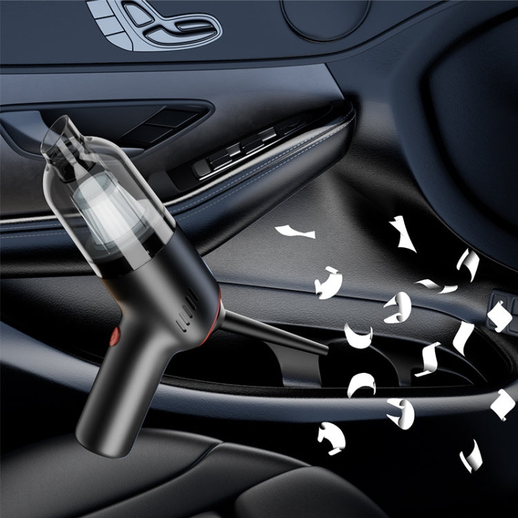 Wireless Charging Car Vacuum Cleaner Mini Handheld High Power Wet and Dry Vacuum Cleaner, Color: Blue - Vacuum Cleaner by PMC TechLife | Online Shopping South Africa | PMC TechLife | Buy Now Pay Later Mobicred