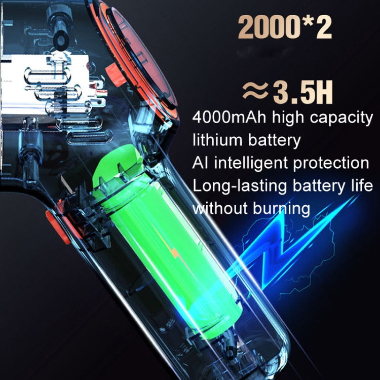Wireless Charging Car Vacuum Cleaner Mini Handheld High Power Wet and Dry Vacuum Cleaner, Color: Black - Vacuum Cleaner by PMC TechLife | Online Shopping South Africa | PMC TechLife | Buy Now Pay Later Mobicred