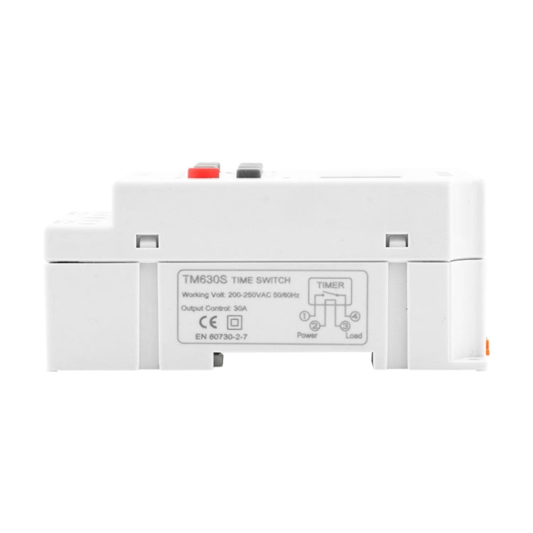 SINOTIMER TM630S-2 220V 30A Timer Switch 1 Second Interval Weekly Programmable Time Relay - Switch by SINOTIMER | Online Shopping South Africa | PMC TechLife | Buy Now Pay Later Mobicred