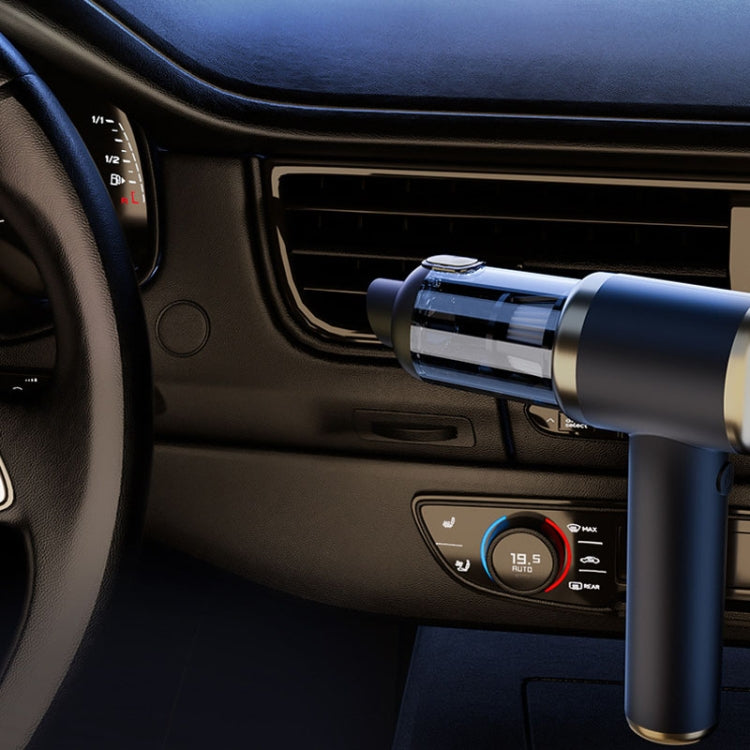 Car Vacuum Cleaner Vacuum Blower Dual Purpose Wireless Mini Vacuum Cleaner(White Silver) - Vacuum Cleaner by PMC TechLife | Online Shopping South Africa | PMC TechLife | Buy Now Pay Later Mobicred