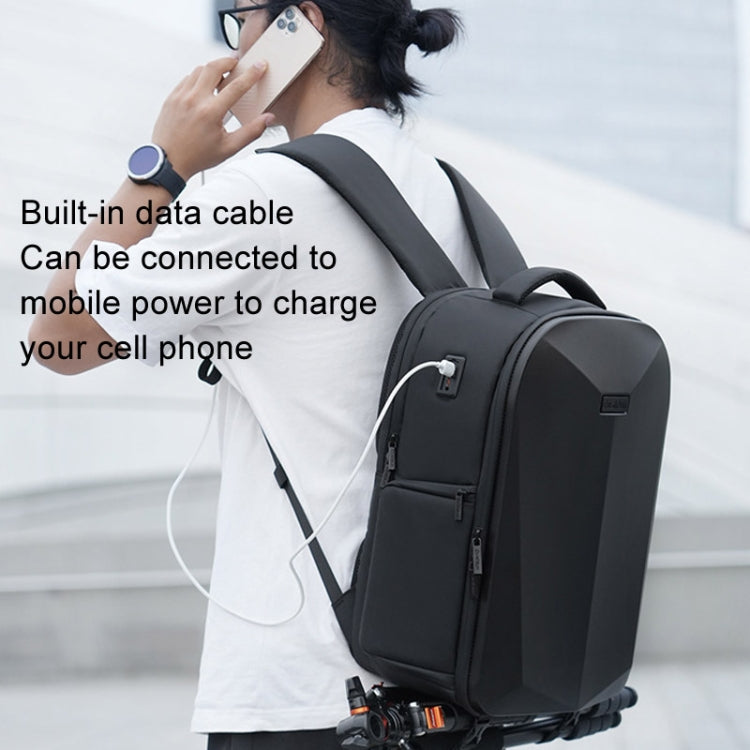 Cwatcun D108 Large Hard Shell Shoulder Camera Bag Waterproof Shockproof Photography Pack - free shipping - PMC TechLife - Order now!