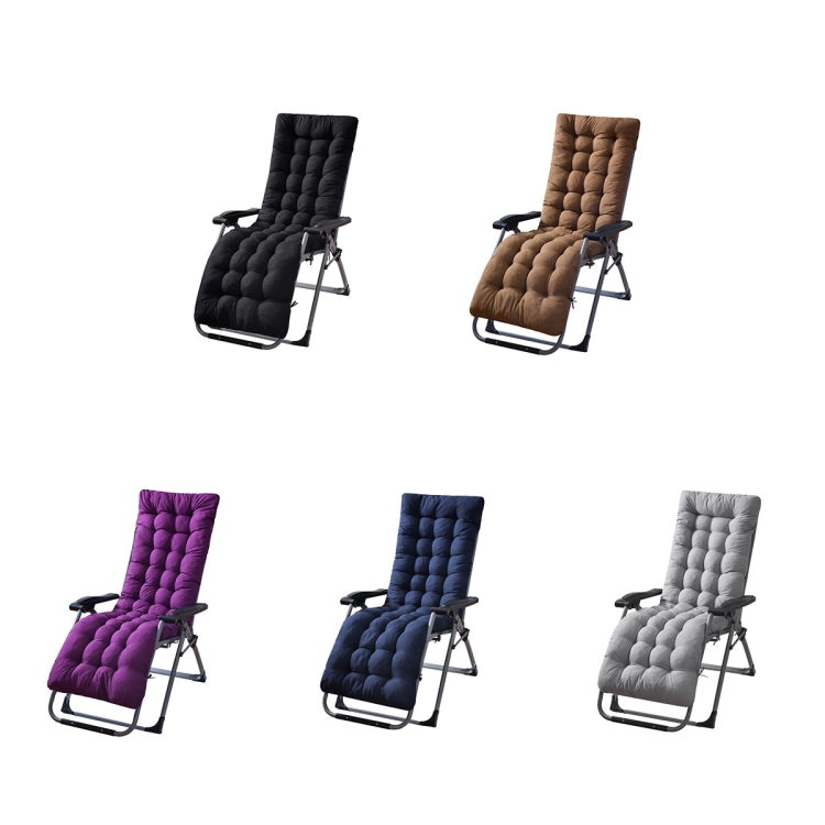170x53x8cm Thickened Slip-on Home Recliner Cushion Garden Rocking Chair Cushion(Purple) - free shipping - PMc TechLife - Order now!