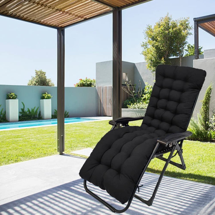 170x53x8cm Thickened Slip-on Home Recliner Cushion Garden Rocking Chair Cushion(Grey) - free shipping - PMc TechLife - Order now!