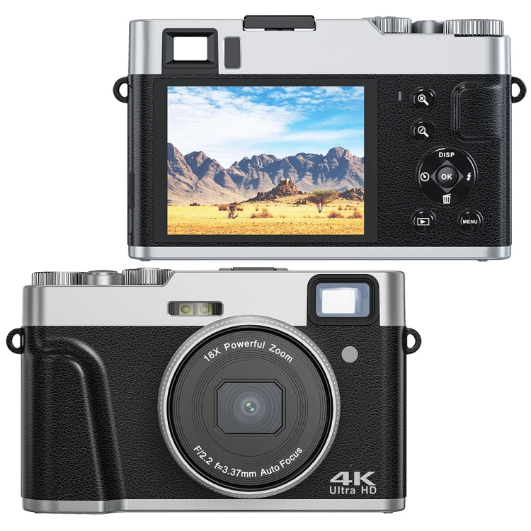 DC202L 2.8-Inch 4K HD 16X Zoom Photography Digital Camera Home SLR Camera, Color: Black EU Plug - Children Cameras by PMC TechLife | Online Shopping South Africa | PMC TechLife | Buy Now Pay Later Mobicred