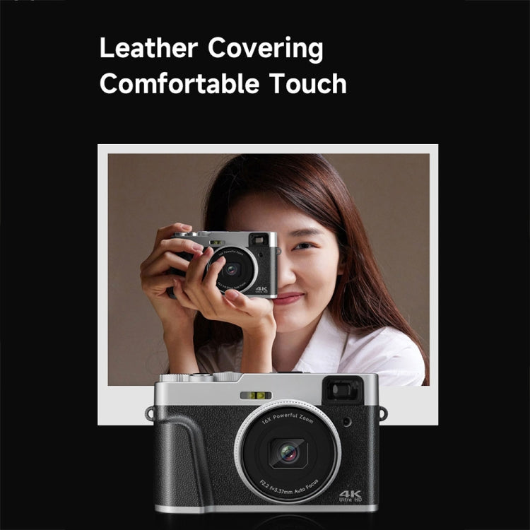 DC202L 2.8-Inch 4K HD 16X Zoom Photography Digital Camera Home SLR Camera, Color: Black UK Plug - Children Cameras by PMC TechLife | Online Shopping South Africa | PMC TechLife | Buy Now Pay Later Mobicred