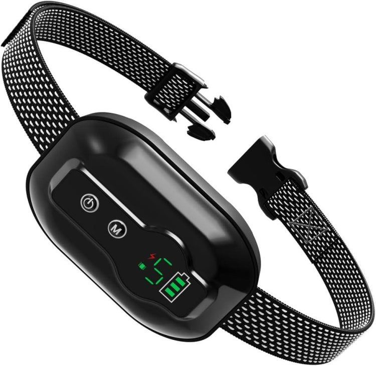 Anti-False Triggering Dog Bark Collar Waterproof Bark Stopper with 5 Adjustable Sensitivity(Black) - Training Aids by PMC TechLife | Online Shopping South Africa | PMC TechLife | Buy Now Pay Later Mobicred