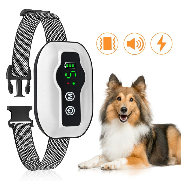 Anti-False Triggering Dog Bark Collar Waterproof Bark Stopper with 5 Adjustable Sensitivity(Black) - Training Aids by PMC TechLife | Online Shopping South Africa | PMC TechLife | Buy Now Pay Later Mobicred