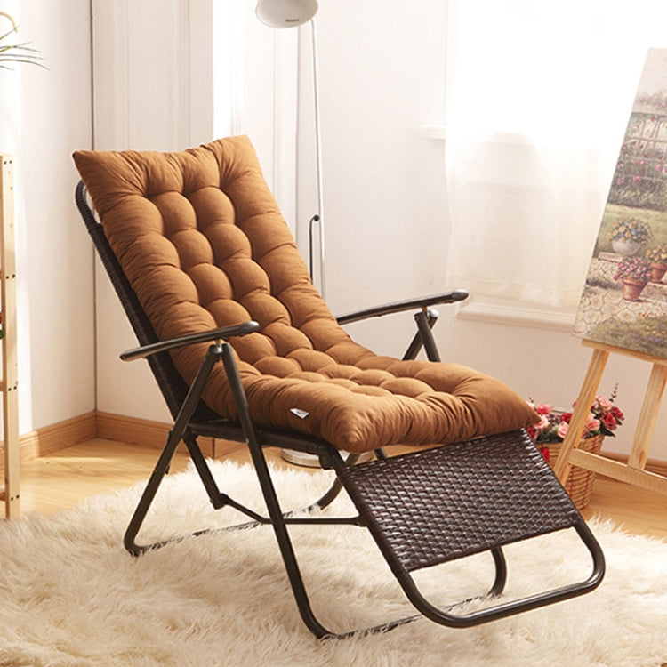 175x48x8cm Thickened Soft Home Recliner Cushions Garden Rocking Chair Cushions(Light Coffee) - free shipping - PMc TechLife - Order now!