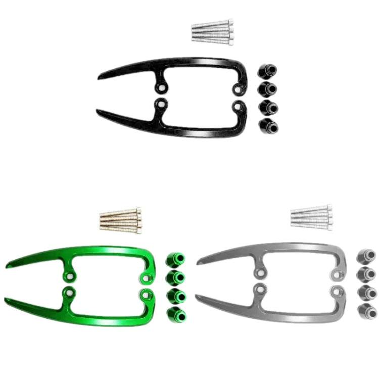 For Kawasaki Z650 2017-2018 Motorcycle Rear Seat Armrest Pull Bow(Titanium) - Ornamental Parts by PMC TechLife | Online Shopping South Africa | PMC TechLife | Buy Now Pay Later Mobicred