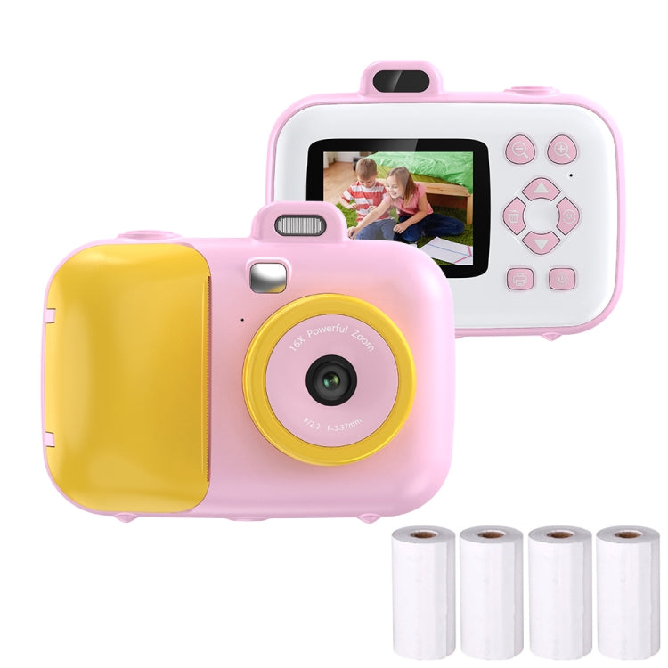 2.4-Inch Smart Digital Kids Thermal Printing Camera With Printing Paper, Color: 503J Pink Fixed Focus - Children Cameras by PMC TechLife | Online Shopping South Africa | PMC TechLife | Buy Now Pay Later Mobicred