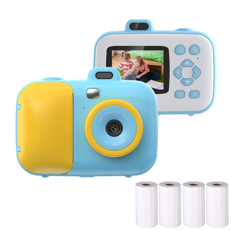 2.4-Inch Smart Digital Kids Thermal Printing Camera With Printing Paper, Color: 503J Blue Fixed Focus - Children Cameras by PMC TechLife | Online Shopping South Africa | PMC TechLife | Buy Now Pay Later Mobicred
