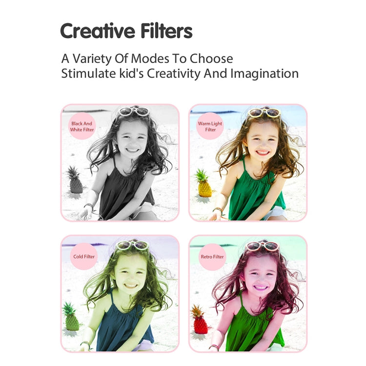 2.4-Inch Smart Digital Kids Thermal Printing Camera With Printing Paper, Color: 503AF Blue Focus - free shipping - PMC TechLife - Order now!