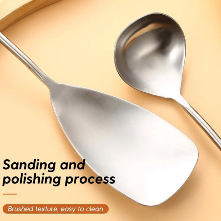 304 Stainless Steel Walnut Handle Cooking Tools Home Restaurant Kitchen Gadgets, Style: Cake Knife - free shipping - PMC TechLife - Order now!