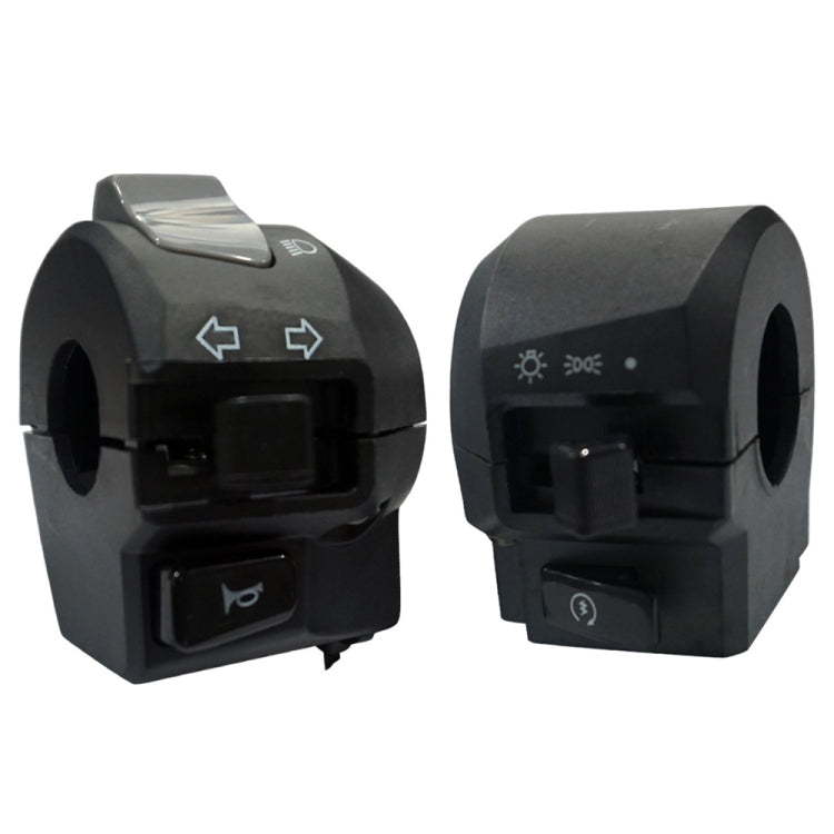 For Yamaha YBR125 Motorcycle Modification Left and Right Handlebar Switch Assembly - Grips by PMC Jewellery | Online Shopping South Africa | PMC Jewellery | Buy Now Pay Later Mobicred