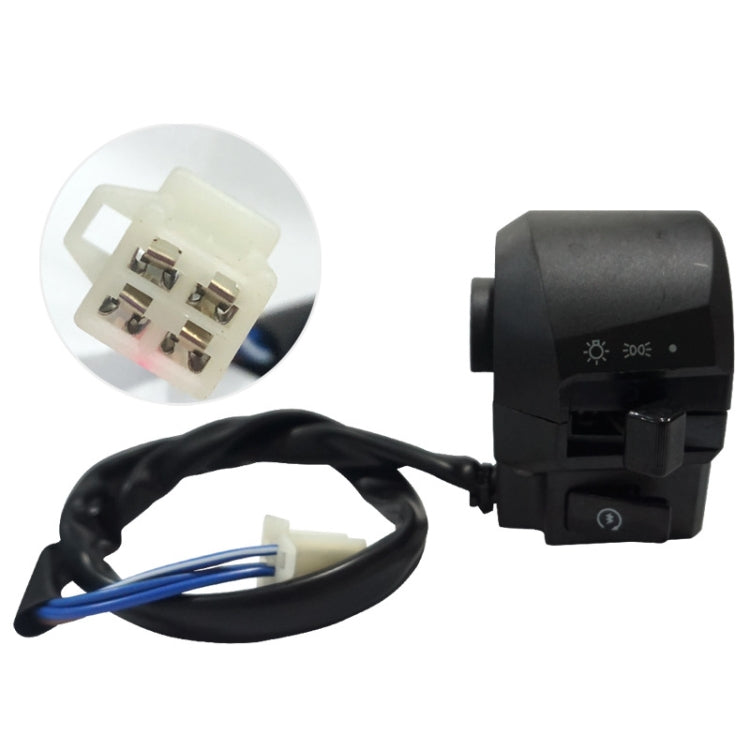 For Yamaha YBR125 Motorcycle Modification Left and Right Handlebar Switch Assembly - Grips by PMC Jewellery | Online Shopping South Africa | PMC Jewellery | Buy Now Pay Later Mobicred