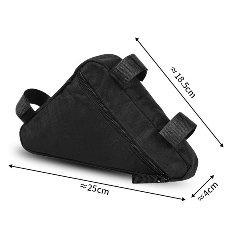 Large Capacity Bicycle Saddle Bag Outdoor Riding Triangle Toolkit(Black And Red) - Bicycle Bags by PMC TechLife | Online Shopping South Africa | PMC TechLife | Buy Now Pay Later Mobicred