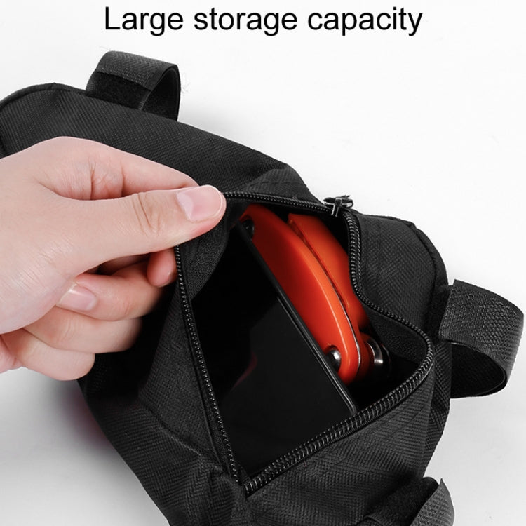 Large Capacity Bicycle Saddle Bag Outdoor Riding Triangle Toolkit(All Black) - free shipping - PMC TechLife - Order now!