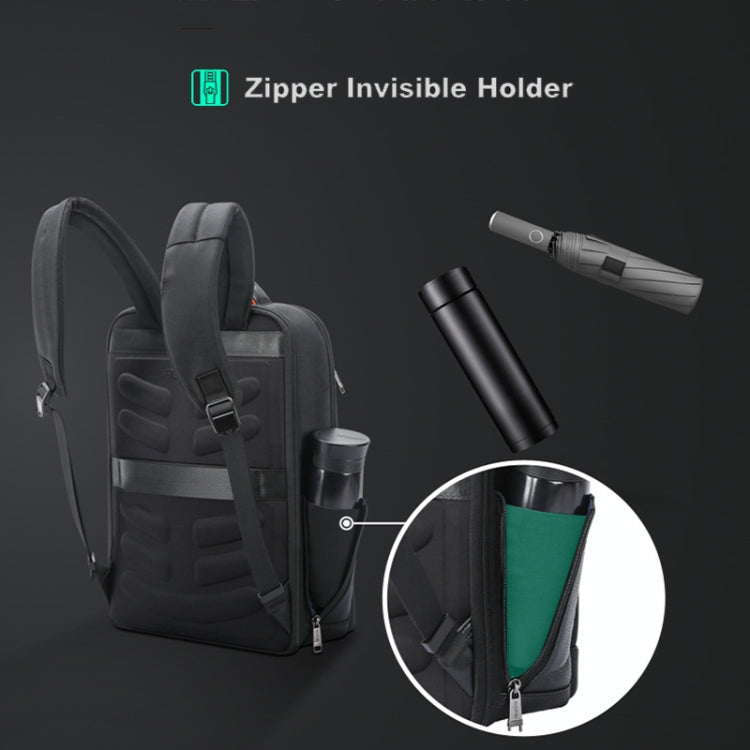 Bopai 61-53111 Large-capacity Waterproof Business Laptop Backpack With USB+Type-C Port(Black) - free shipping - PMC Jewellery - Order now!