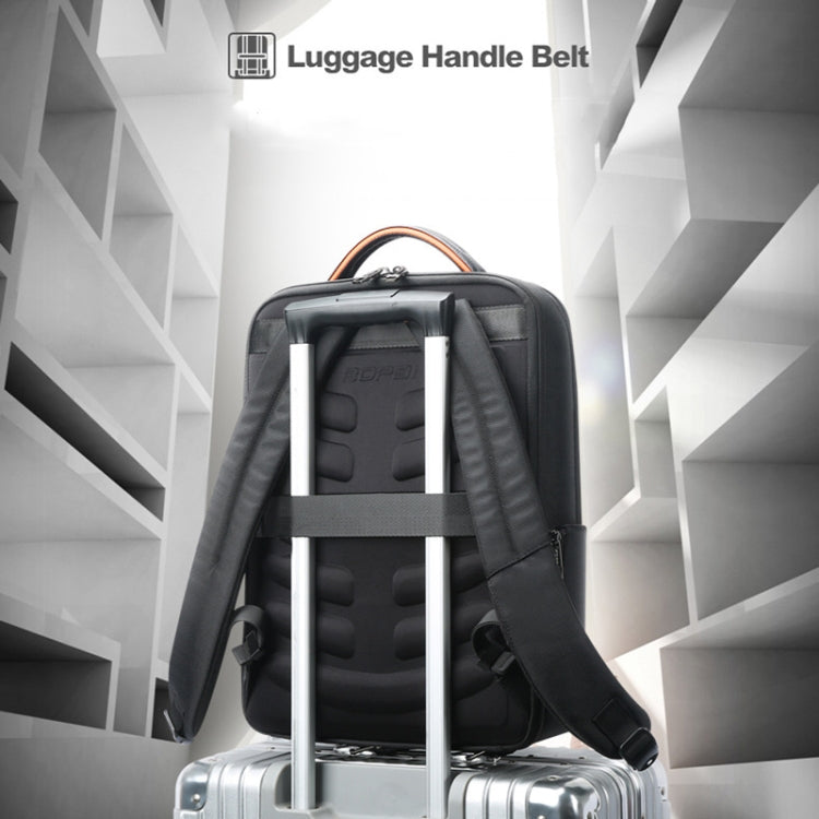 Bopai 61-53111 Large-capacity Waterproof Business Laptop Backpack With USB+Type-C Port(Black) - free shipping - PMC Jewellery - Order now!