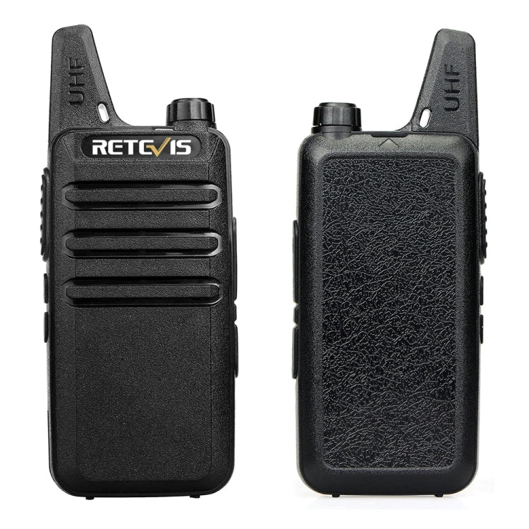 RETEVIS RT22 Hotel Mini Charging Two-Way Wireless Intercom Walkie Talkie(EU Frequency no Plug) - free shipping - PMC TechLife - Order now!