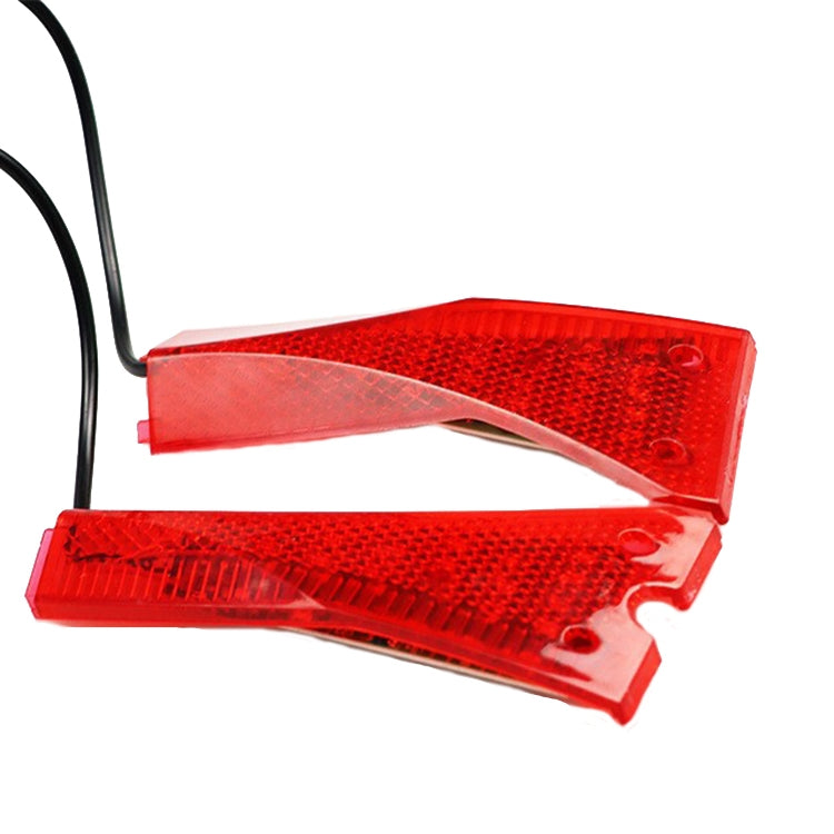 For KUGOO M4 AIMITE 1pair Electric Scooter Left and Right Turn Warning Lights(Red) - Accessories & Parts by AIMITE | Online Shopping South Africa | PMc TechLife | Buy Now Pay Later Mobicred