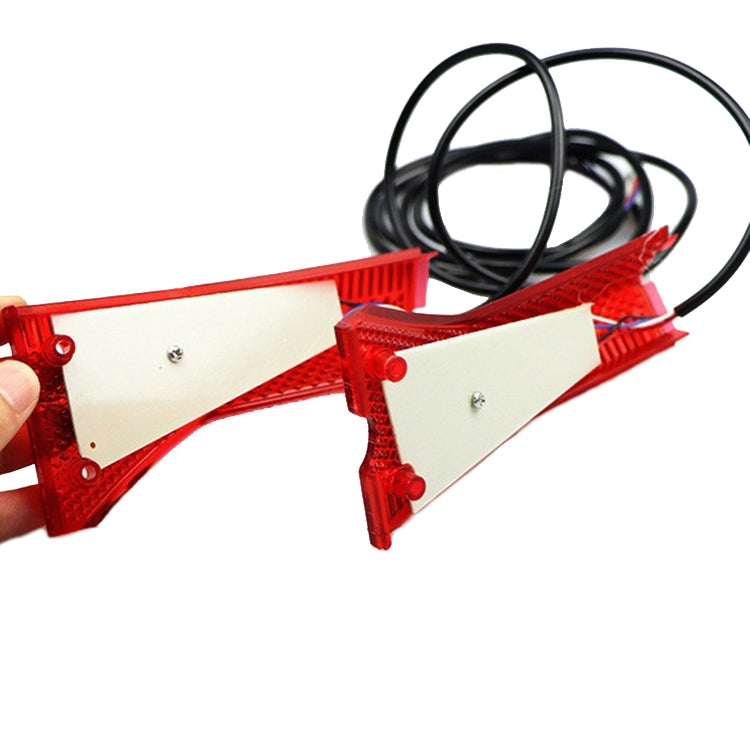 For KUGOO M4 AIMITE 1pair Electric Scooter Left and Right Turn Warning Lights(Red) - Accessories & Parts by AIMITE | Online Shopping South Africa | PMc TechLife | Buy Now Pay Later Mobicred