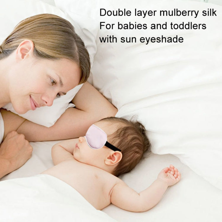Baby Blackout Sun Eyeshade Baby UV Silk Mask(Blue) - free shipping - PMC TechLife - Order now!