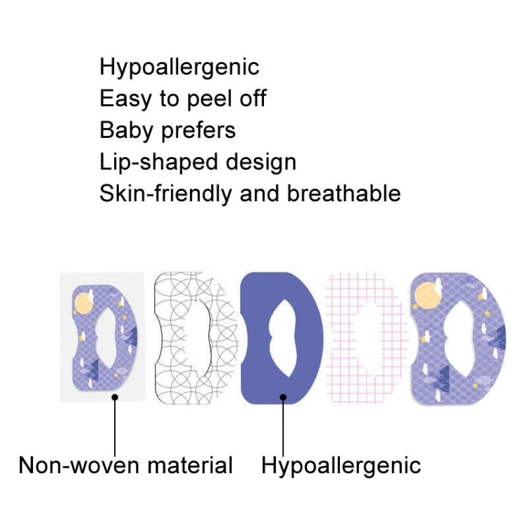 30pcs /Box Fawnmum Mouth Breathing Patch Night Stop Snoring Patch Anti-Snoring Closed Mouth Patch, Color: Adult Pink - free shipping - PMC TechLife - Order now!