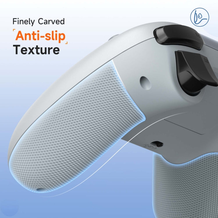 EasySMX X05 Wireless Gamepad Hall RGB Effect Controller For PC / Phone / Switch / Steam Deck(White) - free shipping - PMC Jewellery - Order now!