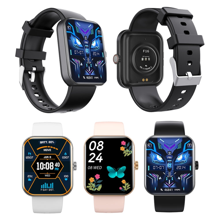 F16 2.0-inch IP67 Waterproof Health Monitoring Bluetooth Call Smart Watch(Gold) - Smart Watches by PMC TechLife | Online Shopping South Africa | PMC TechLife | Buy Now Pay Later Mobicred