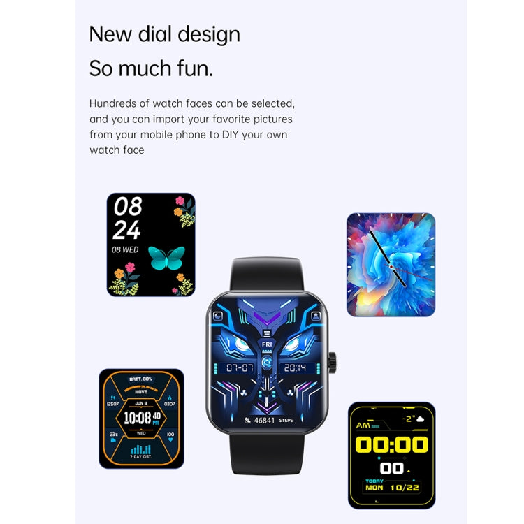 F16 2.0-inch IP67 Waterproof Health Monitoring Bluetooth Call Smart Watch(Gold) - Smart Watches by PMC TechLife | Online Shopping South Africa | PMC TechLife | Buy Now Pay Later Mobicred