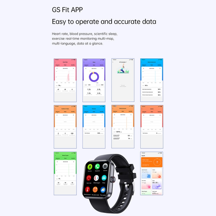 F16 2.0-inch IP67 Waterproof Health Monitoring Bluetooth Call Smart Watch(Gold) - Smart Watches by PMC TechLife | Online Shopping South Africa | PMC TechLife | Buy Now Pay Later Mobicred