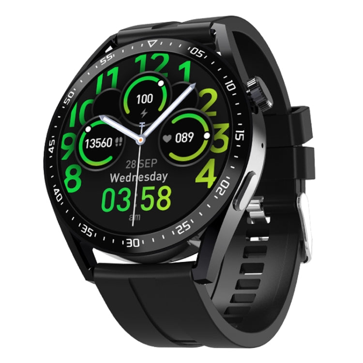 HW28 1.39-inch IP67 Waterproof Health Monitoring Bluetooth Call Smart Watch with NFC Payment(Black) - Smart Watches by PMC TechLife | Online Shopping South Africa | PMC TechLife | Buy Now Pay Later Mobicred