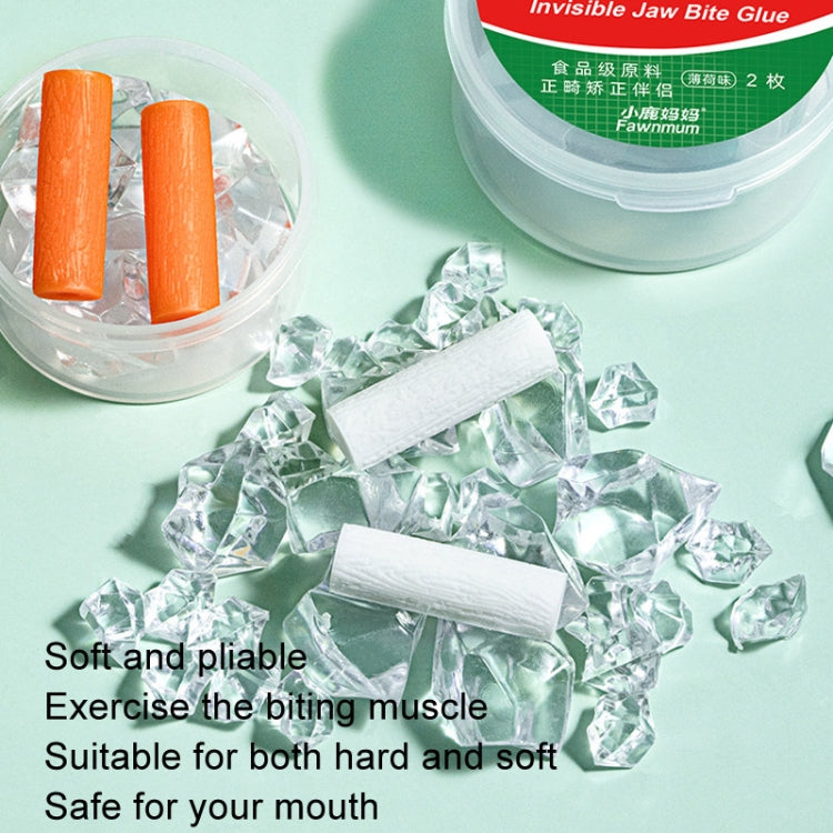 Fawnmum 2pcs /Box Handheld Hollow Cylinder Orthodontic Bite Sticks(Orange) - free shipping - PMc TechLife - Order now!