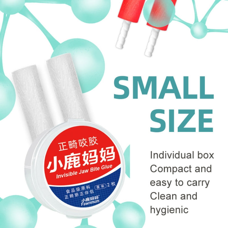 Fawnmum 2pcs /Box Handheld Hollow Cylinder Orthodontic Bite Sticks(Original Flavor) - free shipping - PMc TechLife - Order now!