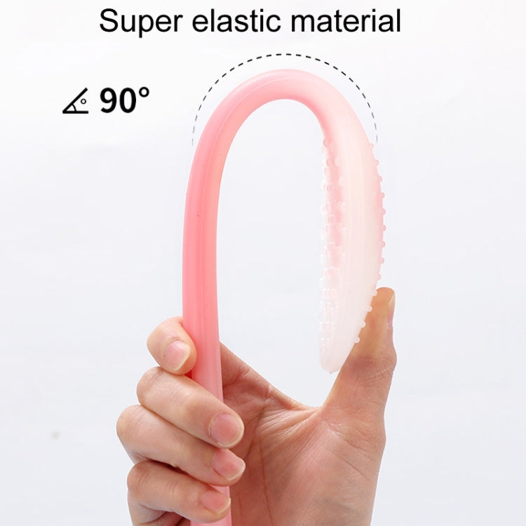 Meridian Points Gua Sha Patting Board Silicone Palm Massage Whacker, Style: Pink 38cm - free shipping - PMC TechLife - Order now!