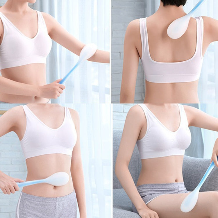 Meridian Points Gua Sha Patting Board Silicone Palm Massage Whacker, Style: Green 38cm - free shipping - PMC TechLife - Order now!