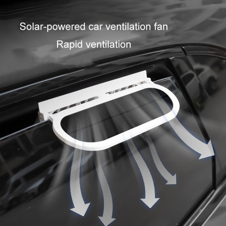 USB Plug-In Car Window Exhaust Fan Car Air Circulation Cooling Ventilation Fan, Color: Black - Heating & Fans by PMC TechLife | Online Shopping South Africa | PMC TechLife | Buy Now Pay Later Mobicred