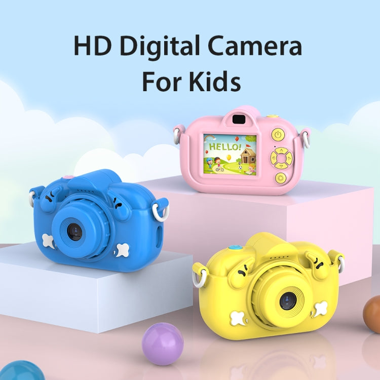 DC501 2.0-Inch 4X Zoom HD Digital Camera Mini Children Photography Camera, Color: Blue+32G - Children Cameras by PMC TechLife | Online Shopping South Africa | PMC TechLife | Buy Now Pay Later Mobicred