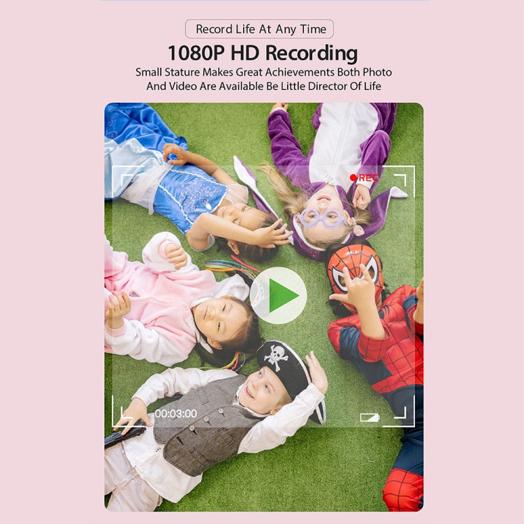 DC501 2.0-Inch 4X Zoom HD Digital Camera Mini Children Photography Camera, Color: Blue+32G - Children Cameras by PMC TechLife | Online Shopping South Africa | PMC TechLife | Buy Now Pay Later Mobicred