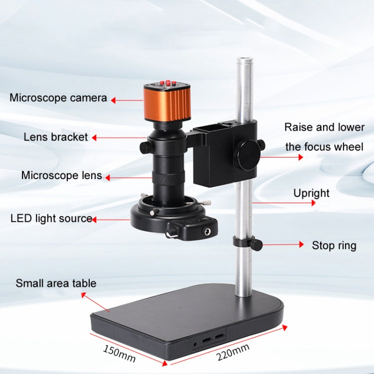 Measuring Electron Microscope Industrial Camera, Specifications: 60 Frames 48 Megapixel Dual Interface With Measurement - free shipping - PMC TechLife - Order now!