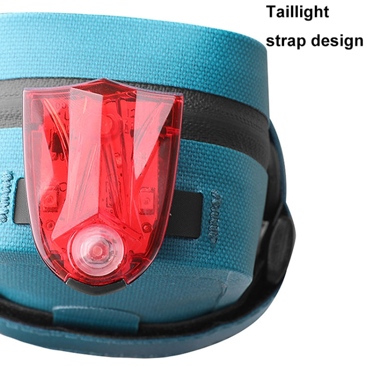 Rhinowalk RK5200 0.39L Bicycle Lightweight Waterproof Tail Bag Outdoor Cycling TPU Saddle Bag(Green) - free shipping - PMC TechLife - Order now!