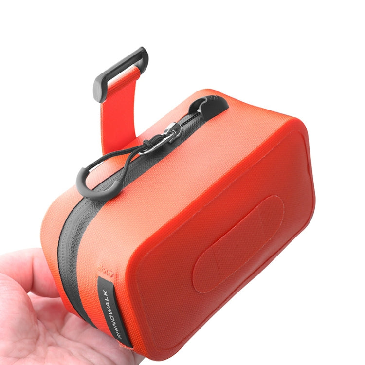 Rhinowalk RK5200 0.39L Bicycle Lightweight Waterproof Tail Bag Outdoor Cycling TPU Saddle Bag(Green) - free shipping - PMC TechLife - Order now!