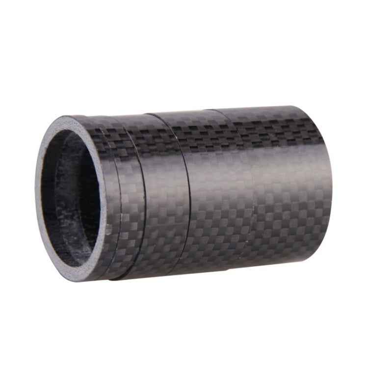 5pcs /Set Bicycle Carbon Fiber Gasket Fork Bowl Set Handlebar Pad 3/5/10/15/20mm - Cap Component by PMC TechLife | Online Shopping South Africa | PMC TechLife | Buy Now Pay Later Mobicred