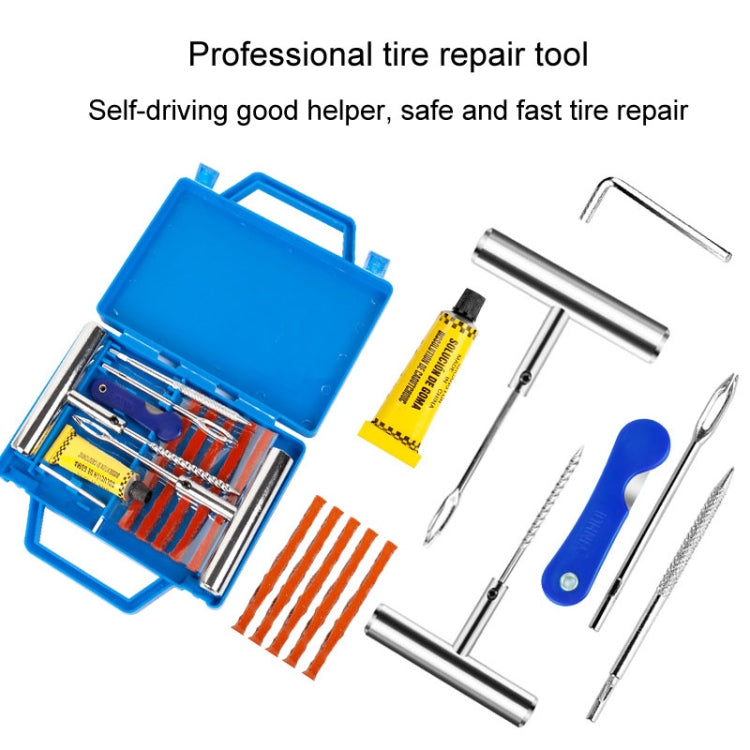 7 In 1 Car Tire Repair Tool Set Motorcycle Vacuum Tire Emergency Fast Repair Toolkit - Tire Repair & Installation Tools by PMc TechLife | Online Shopping South Africa | PMc TechLife | Buy Now Pay Later Mobicred